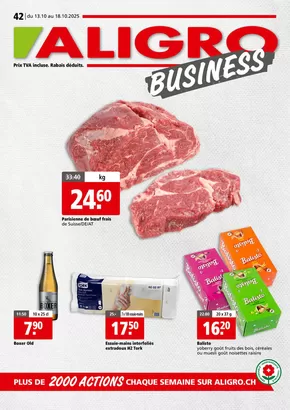Aligro Katalog in Cernobbio | Actions BUSINESS #42 | 2025-10-13T00:00:00.000Z - 2025-10-27T00:00:00.000Z