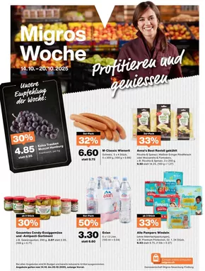 Migros Katalog in Lyss | Exklusivi Deals und Schnäppchen | 2025-10-15T00:00:00.000Z - 2025-10-29T00:00:00.000Z