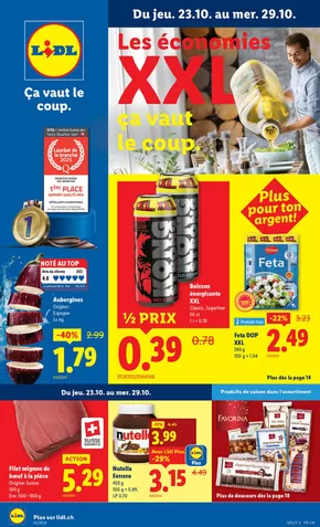Lidl Katalog in Bern | Aktuälli Deals und Ängbot | 2025-10-23T00:00:00.000Z - 2025-10-29T00:00:00.000Z