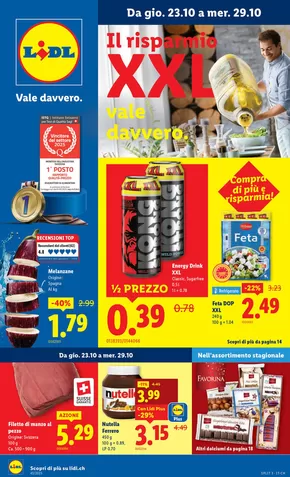 Lidl Katalog in Bern | Top-Ängbot für alli Schnäppchenjäger | 2025-10-23T00:00:00.000Z - 2025-10-29T00:00:00.000Z
