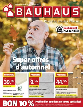 Bauhaus Katalog in Villars-sur-Glâne | BAUHAUS FR | 2025-10-20T00:00:00.000Z - 2025-11-03T00:00:00.000Z