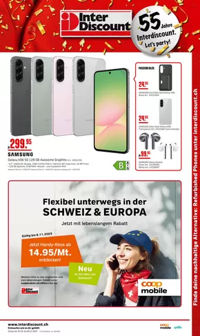 Interdiscount Katalog in Meilen | Interdiscount reklamblad IT | 2025-10-20T00:00:00.000Z - 2025-11-09T00:00:00.000Z
