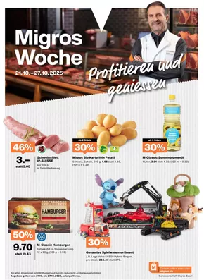 Migros Katalog in Pratteln | Sonderängbot für Sie | 2025-10-20T00:00:00.000Z - 2025-11-03T00:00:00.000Z