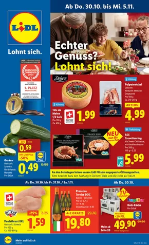 Lidl Katalog in Winterthur | Üsi beste Schnäppchen | 2025-10-30T00:00:00.000Z - 2025-11-05T00:00:00.000Z