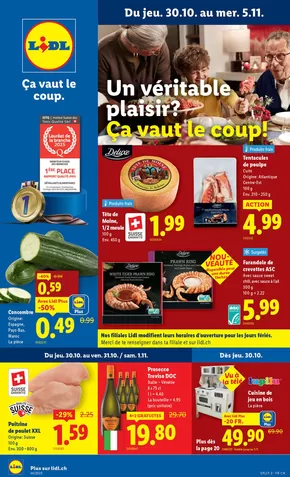 Lidl Katalog in Winterthur | Groossi Uswahl a Ängbot | 2025-10-30T00:00:00.000Z - 2025-11-05T00:00:00.000Z