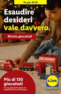 Lidl Katalog in Bern | Rivista giocattoli - IT | 2025-10-30T00:00:00.000Z - 2025-12-17T00:00:00.000Z