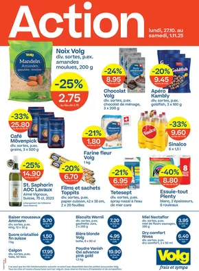 Volg Katalog in Winterthur | Üsi beste Schnäppchen | 2025-10-26T00:00:00.000Z - 2025-11-09T00:00:00.000Z