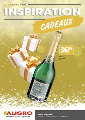 Aligro Katalog in Opfikon | Exklusivi Deals und Schnäppchen | 2025-10-29T00:00:00.000Z - 2025-11-12T00:00:00.000Z