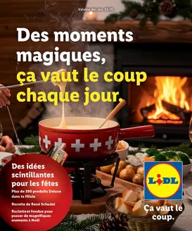 Lidl Katalog in Zürich | Noël - FR | 2025-10-30T00:00:00.000Z - 2025-12-24T00:00:00.000Z