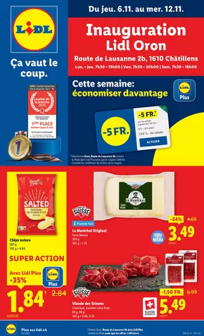Lidl Katalog in Altstätten | Top-Ängbot für alli Schnäppchenjäger | 2025-11-06T00:00:00.000Z - 2025-11-12T00:00:00.000Z