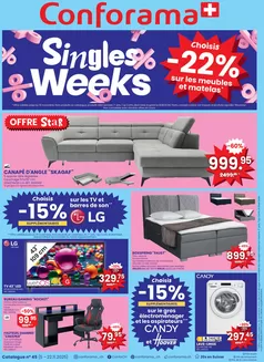 Conforama Katalog | Conforama reklamblad - FR | 2025-05-05T00:00:00.000Z - 2025-11-22T00:00:00.000Z
