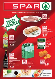 SPAR Katalog in Zürich | Aktuälli Schnäppchen und Ängbot | 2025-11-13T00:00:00.000Z - 2025-11-19T00:00:00.000Z