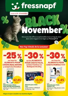 Fressnapf Katalog | Les offres de notre catalogue - FR | 2025-11-13T00:00:00.000Z - 2025-11-15T00:00:00.000Z