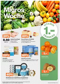 Migros Katalog in Lausanne | Top-Ängbot für alli Schnäppchenjäger | 2025-11-11T00:00:00.000Z - 2025-11-17T00:00:00.000Z