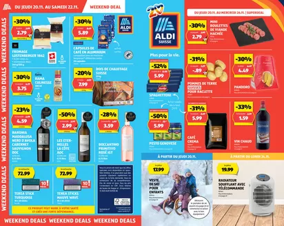 Aldi Katalog in Zürich | Rabatt und Aktione | 2025-11-20T00:00:00.000Z - 2025-11-26T00:00:00.000Z