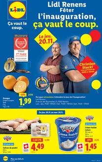 Lidl Katalog in Lausanne | Inauguration Lidl Renens - FR | 2025-11-20T00:00:00.000Z - 2025-11-26T00:00:00.000Z