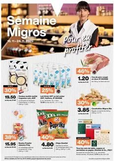 Migros Katalog in Davos | Top-Deals und Rabatt | 2025-11-18T00:00:00.000Z - 2025-11-24T00:00:00.000Z