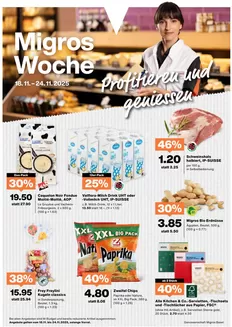 Migros Katalog in Versoix | Üsi beste Deals für Sie | 2025-11-18T00:00:00.000Z - 2025-11-24T00:00:00.000Z