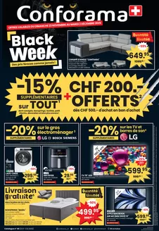 Conforama Katalog in Winterthur | Conforama reklamblad - FR | 2025-11-23T00:00:00.000Z - 2025-12-02T00:00:00.000Z