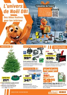 OBI Katalog in Basel | L’univers de Noël OBI. | 2025-11-30T00:00:00.000Z - 2025-12-20T00:00:00.000Z