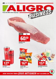 Aligro Katalog | Attraktiivi Sonderängbot für alli | 2025-01-12T00:00:00.000Z - 2025-12-06T00:00:00.000Z