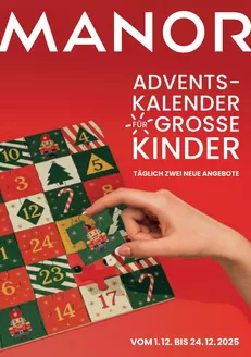 Manor Katalog in Bern | Entdecken Sie den Adventsangebotskatalog - DE | 2025-12-01T00:00:00.000Z - 2025-12-24T00:00:00.000Z