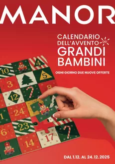 Manor Katalog in Bern | Scopri il catalogo delle offerte dell'Avvento - IT | 2025-12-01T00:00:00.000Z - 2025-12-24T00:00:00.000Z