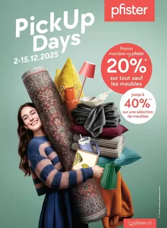 Pfister Katalog in Genève | Ängbot für Schnäppchenjäger | 2025-12-02T00:00:00.000Z - 2025-12-15T00:00:00.000Z