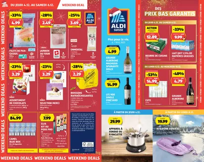 Aldi Katalog in Genève | Rabatt und Aktione | 2025-12-04T00:00:00.000Z - 2025-12-10T00:00:00.000Z