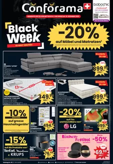 Conforama Katalog in Schlieren | Conforama reklamblad - DE | 2025-12-03T00:00:00.000Z - 2025-12-16T00:00:00.000Z