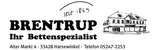 Logo Brentrup - Ihr Bettenspezialist