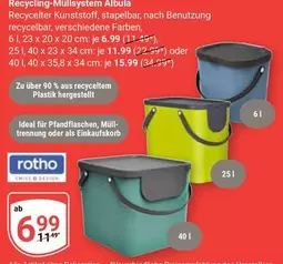 Ideal - Recycling-Müllsystem Albula