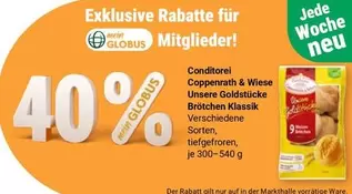 Unsere Goldstücke Brötchen Klassik