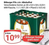 Bitburger - Pils oder Alkoholfrei