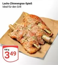 Ideal - Lachs-Zitronengras-Spieß