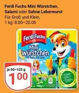 Fuchs - Mini Würstchen