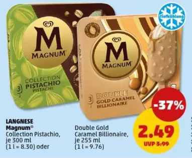 Magnum -  Collection Pistachio, Double Gold Caramel Billionaire