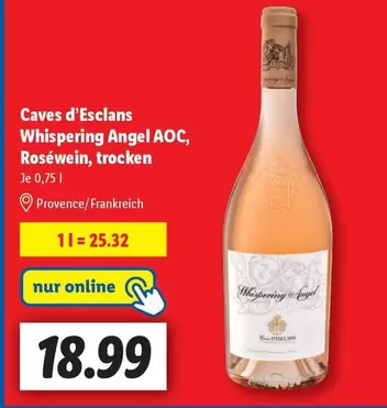 AOC - Whispering Angel , Roséwein, trocken