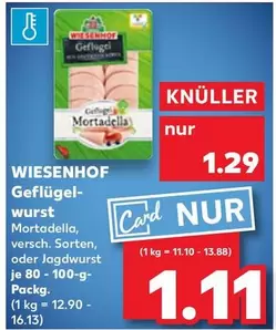 Geflügel-wurst Mortadella