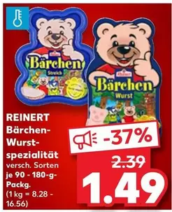 Bärchen-Wurst-spezialität