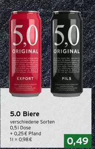 5.0 Biere