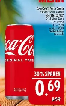 Coca Cola - Fanta, Sprite