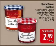 Konfitüre oder Quitten-Gelee