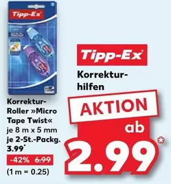Korrektur-Roller >> Micro Tape Twist<<