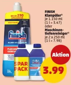 Finish - Klarspüler oder Maschinentiefenreiniger