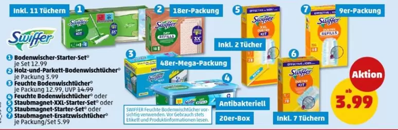 Swiffer - Slipeinlagen