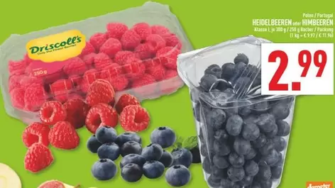 Heidelbeeren, Himbeeren