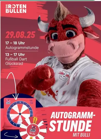 Dart - Autogramm-Stunde
