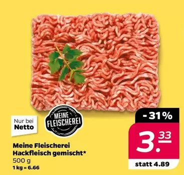Hackfleisch gemischt