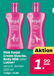 Creme Dusche, Body Milk oder Lotion